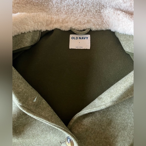Fleece and Sherpa Jacket Old Navy Large - Picture 5 of 6
